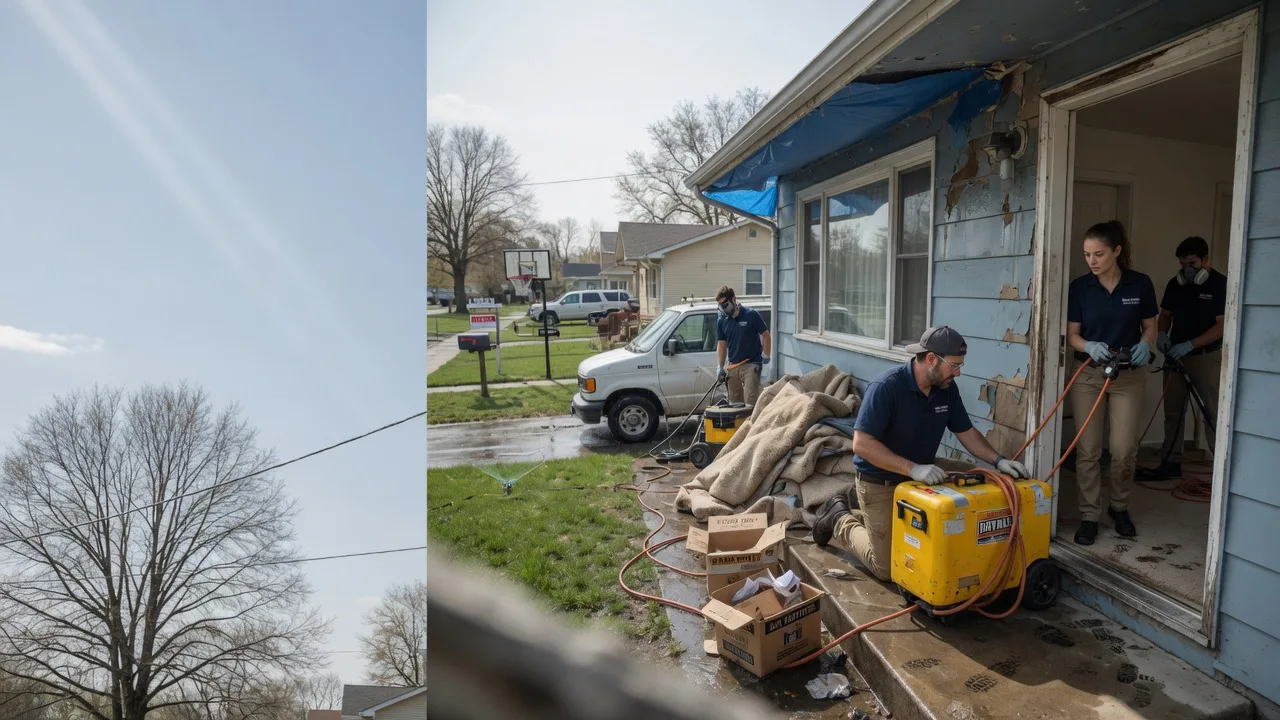 Basement Flood Cleanup in Almond, NY near me